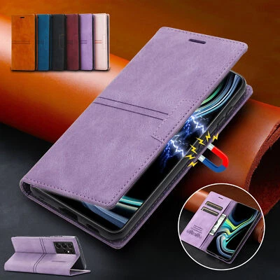 For Samsung Galaxy A34 A54 5G A13 A71 A32 A53 A12 Leather Wallet Flip Phone Case - Image 1 of 4