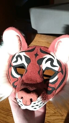 Tiger Therian Mask - Image 1 of 2