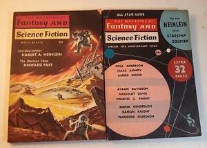 Magazine of Fantasy & Science Fiction Oct, Nov 1959-  Starship Soldier- Heinlein