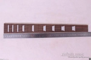 New Rosewood Guitar Fretboard 22 fret trapezoid Inlay 24.75inch Scale LP Style - Picture 1 of 4