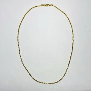 Collar de cadena de cuerda Bailey, Banks & Biddle de oro amarillo de 14 quilates de 1,5 mm de 14" 3,1 g - Imagen 1 de 4