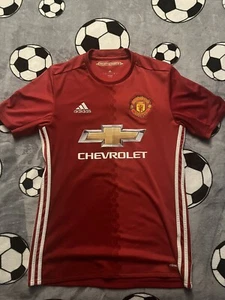 Manchester United 16/17 Herren Heim Adidas Small Trikot Fußball - Bild 1 von 7
