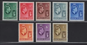 Virgin Islands Scott # 76-83 MH-MNH Part Set George VI 1938 - Picture 1 of 1