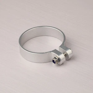 Aluminum Exhaust Mounting Bracket Clamp ID 45mm 50mm for Gasoline Exhaust Pipe - Picture 1 of 4