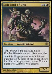 MTG LICH LORD OF UNX FOIL EXC - SIGNORE DEI LICH DI UNX - ARB - MAGIC - Bild 1 von 1