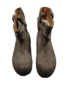 Birkenstock Size 9 Women's Boots Gray Leather Booties NWOB