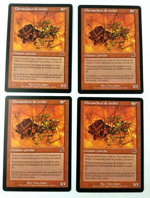 Mtg Magic Playset 4x Rock Rider Rock Jockey Scourge Exc Vf - Image 1 of 2