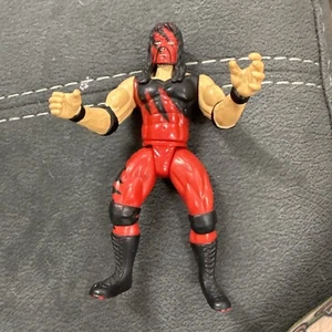 Vintage WWF Titan Sports Kane 6" wrestling figure, 1997 Jakks Pacific WWE J9 - Picture 1 of 2
