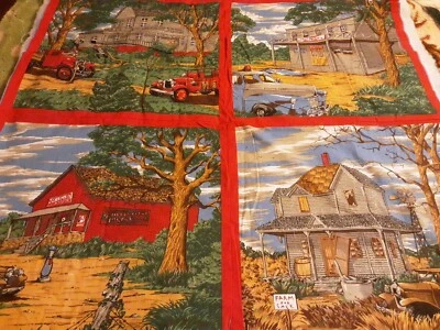 Manta Precolchada Started Escenas Antiguas Moda 34 L X 35 W Multicolor Foto 1 de 4