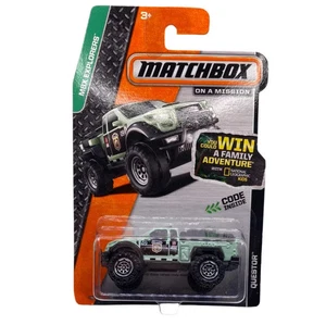 Matchbox Questor MNX Expedition Diecast Green - Picture 1 of 1