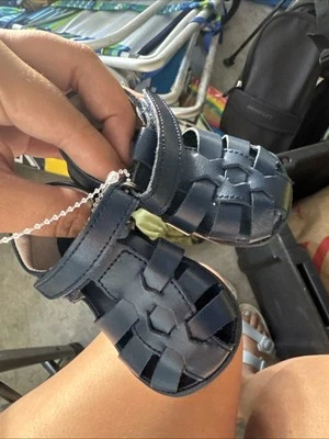 Angel Unisex Shoes Navy Blue Size 2 Sandals - Image 1 of 4