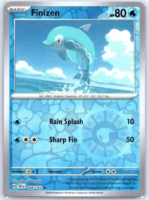 Finizen 048/162 Near Mint SV05: Temporal Forces Pokemon Shipnow RevHolo - Image 1 of 2