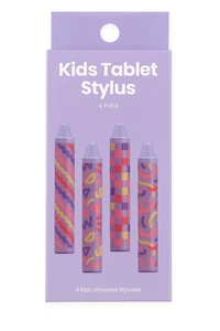 Tablet Eingabestift 4er Pack Buntstift Stil | Touchscreen Stifte für iPad & Tablets - Kinder - Bild 1 von 1
