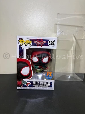 Funko Pop! Figura 529 Miles Morales Spider-Man Vinilo PX EXCLUSIVO con Protector Foto 1 de 4
