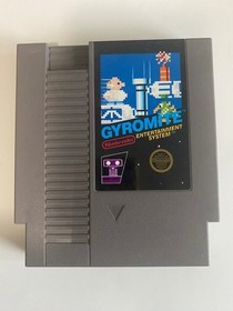 Gyromite NES Nintendo Entertainment System Video Game R.O.B. Robot Tested