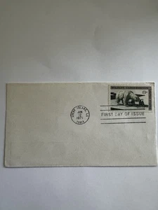 1971 Wildlife Conservation First Day Issue Envelope Stamp - Polar Bears - Picture 1 of 3