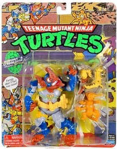PLAYMATES 2023 TMNT RE-ISSUE WINGNUT & SCREWLOOSE ACTION FIGURE SEALED RETRO - Picture 1 of 5
