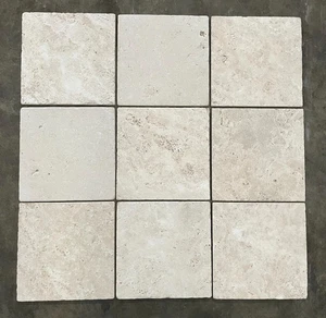 12x12 Durango antike Travertin Bodenfliese Naturstein (10 Quadratmeter) T-42B - Bild 1 von 2