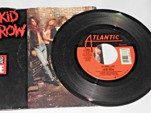 Skid Row "18 And Life" 45 RPM Vinyl  Picture Sleeve NM - Foto 1 di 2