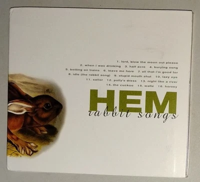 Hem Rabbit Songs CD - EX/ VG+-   Half Acre - Burying Song - Polly's Dress Foto 1 de 4