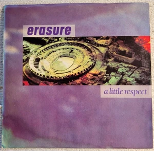 Erasure "A Little Respect / Just Like Zsa Zsa Gabor" VG+ / VG+ - Picture 1 of 4