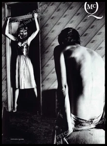 McQ Alexander McQueen 2010s Magazine Print Ad 2012 Woman Mask Domination - Picture 1 of 1
