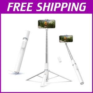 Portable 70-Inch Tripod with Magnetic Remote & Cold Shoe Mount for Photographers - Picture 1 of 9