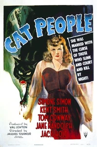 CAT PEOPLE A 11X17 REPRO POSTER - Picture 1 of 1