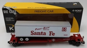 K-Line K771-1051 O ATSF Front Runner w/Trailer #345 LN/Box - Picture 1 of 12