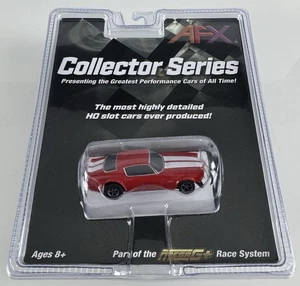 AFX Collector Series 1970 Camaro SS 350 Red w/ White Stripes HO Slot Car #22002 - Picture 1 of 5
