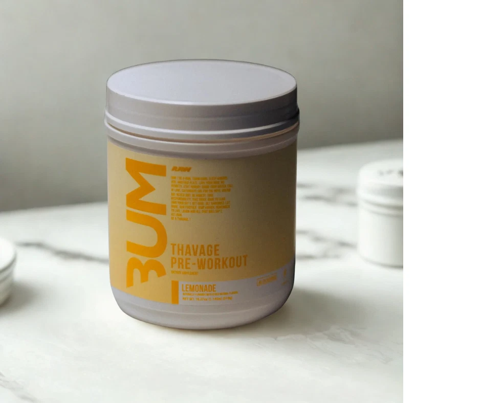 ¡NUEVO! Polvo preentrenamiento RAW, Thavage (limonada) - 40 porciones Foto 1 de 1