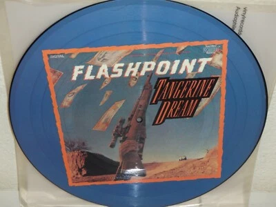 TANGERINE DREAM Flashpoint 1984 UK Soundtrack PICTURE DISC LP HMI PD 29 DMM - Image 1 of 2