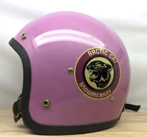 Vintage Arctic Cat purple helmet - Picture 1 of 16