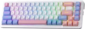 65% Wireless Gasket RGB Gaming Keyboard, 68 Keys Hot-Swap Compact - Picture 1 of 7