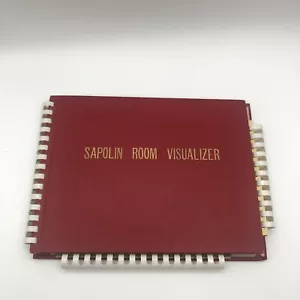 Sapolin Paint MCM Room Visualizer Promo Marketing Book Decor Sample Mel-Lux - Picture 1 of 16