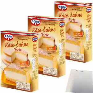 Dr. Oetker Käse-Sahne Torte Backmischung 3er Pack 3x385g Packung usy Block - Bild 1 von 7