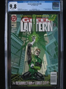 Green Lantern #48 Kiosk UPC CGC 9.8 WP DC Comics 1994 1. App Kyle Rayner - Bild 1 von 4