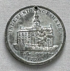 1776-1876 Independence Hall Centennial Liberty Bell So-Called Dollar HK-29;W473 - Picture 1 of 2