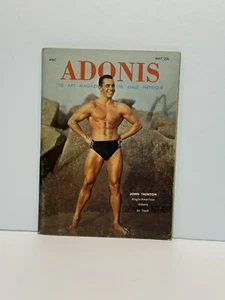 Adonis Zeitschrift Mai 1957 Vol. 2 Nr. 6 Männlicher Körperbau - Gay Interest John Trenton - Bild 1 von 2