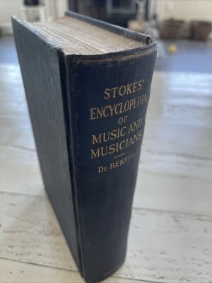 Stokes' Encyclopedia of Music, 1908, with 1940 National Symphony Program - Image 1 of 4