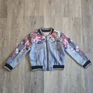 Designer Jacket Bellagio Las Vegas Swarovski Crystals Kids 5T Exclusive Floral - Picture 1 of 11