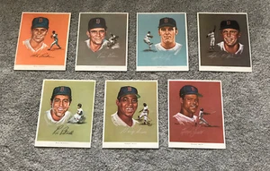 1969 Boston Red Sox Atlantic Richfield 7 Count Lot - Bild 1 von 2