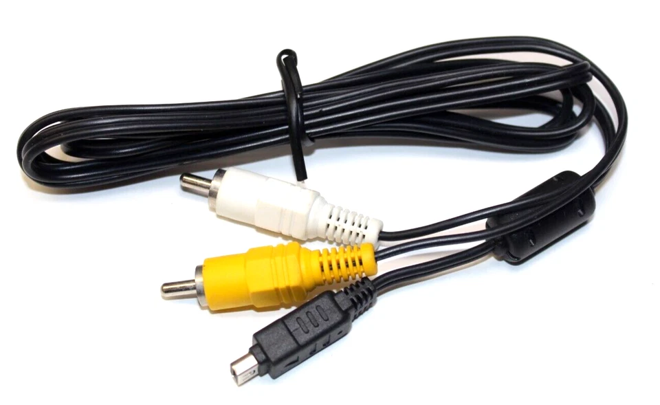 Cable RCA Olympus a Video Amarillo Blanco para Cámara Digital Olympus Foto 1 de 1