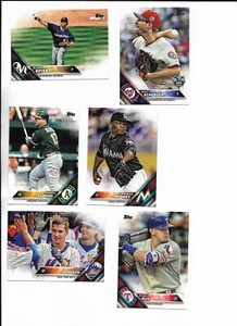 2016 Topps Update Series Pick-A-Card Scherzer Alonzo Taillon RC Jansen Harper +