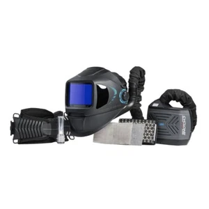 Cigweld Arcmaster XC90F Welding Helmet + Cyclone PAPR Air Trade Kit 45XC90F1AIR - Picture 1 of 9