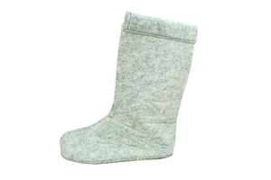 LL Bean Kids Gray Wool Warm Replacement Boot Liner Inserts Size 3 - Picture 1 of 9