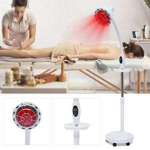 Infrarot Therapie Lampe Wärmelampe Wärmestrahler Rotlichtlampe mit Ständer 275W - Bild 1 von 15