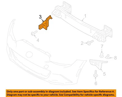 Parrilla de parachoques delantero MAZDA OEM 16-18 MX-5 Miata-guía de aire NA1J50A21 Foto 1 de 2