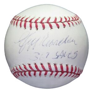 Jeff Reardon Signed Autographed Baseball OML Ball "367 Saves" Tristar 6128406