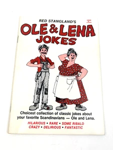 Ole and Lena Jokes Paperback Red Stanglands Collection of Classic Scandinavians - Picture 1 of 5